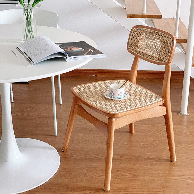 チェア,ダイニングチェア,ラタン,椅子,シンプル,藤編み,天然木