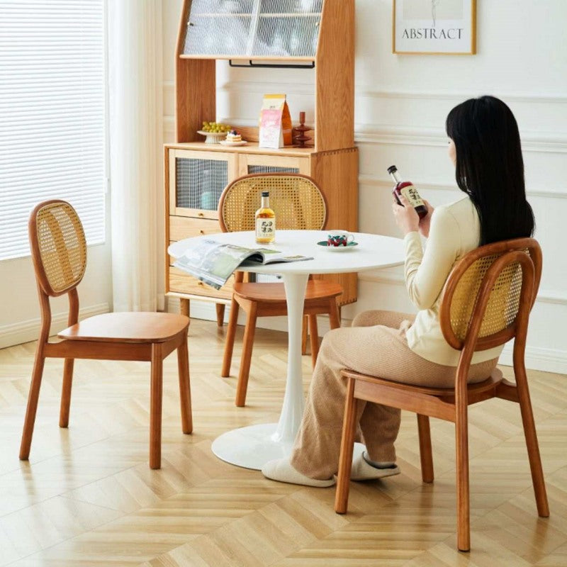 チェア,ダイニングチェア,椅子,ラタン,籐編み,ナチュラル,無垢材,デザイン