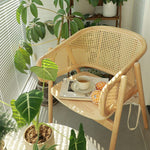 チェア,ラタン,椅子,籐編み,リビング,ダイニング,ナチュラル,おしゃれ,広い座面