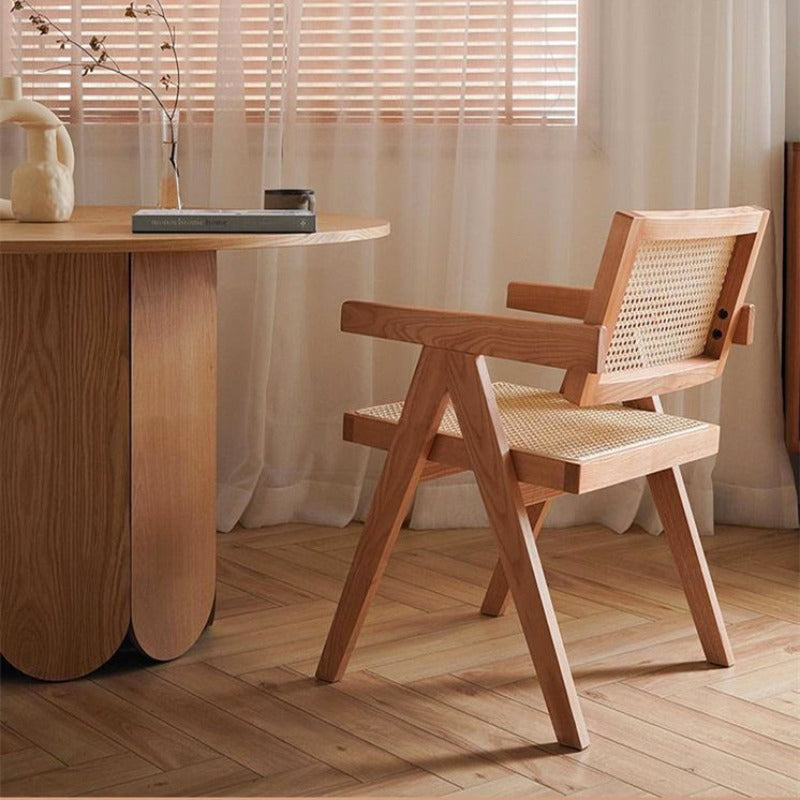 チェア,ラタン,椅子,カフェ風,籐編み,ダイニングチェア,リビング,ナチュラル,おしゃれ