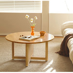 Casaconer | センターテーブル・ラタン・木製・おしゃれ・北欧・韓国・ナチュラル・レトロ調・シンプル・収納・リビングテーブル・80