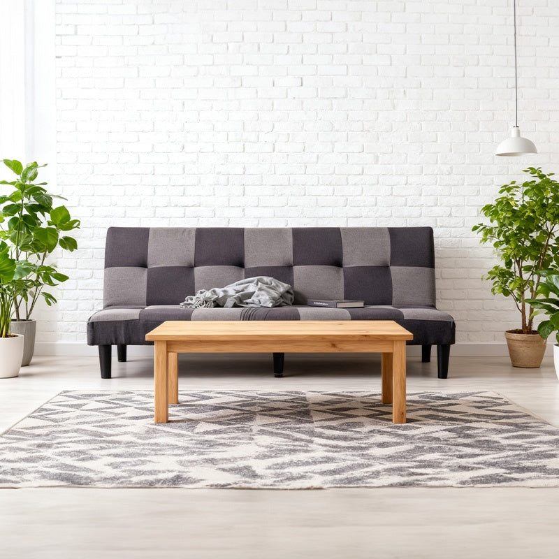 ソファー ソファ おすすめ ソファーベッド シングル 幅170cm 3人掛け パッチワーク ファブリック ソファーベット ソファー コンパクト 合皮 市松 おしゃれ かわいい ロータイプ おすすめ