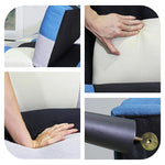 ソファー ソファ ソファーベッド 幅168cm 2人掛け ファブリック 脚付き リクライニング フロアソファ 北欧 可愛い リビング 新生活 1人暮らし コンパクト おしゃれ おすすめ マルチカラー ブルー