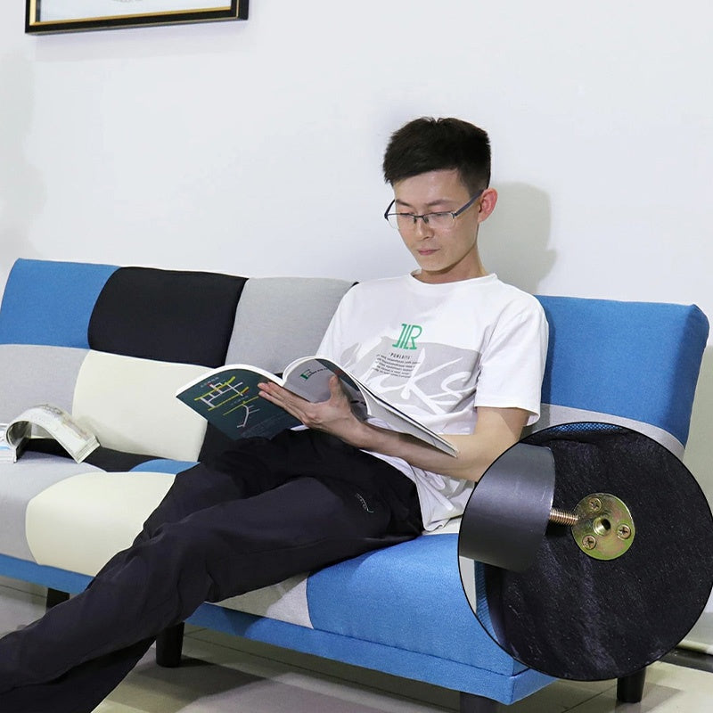 ソファー ソファ ソファーベッド 幅168cm 2人掛け ファブリック 脚付き リクライニング フロアソファ 北欧 可愛い リビング 新生活 1人暮らし コンパクト おしゃれ おすすめ マルチカラー ブルー