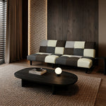 ソファー・ソファベッド・ソファーベッド・3人掛け・分割・幅180cm・パッチワーク3WAY・2人用・1人用・おしゃれ・二分割・ブルー・レッド・脚付き・一人掛けが2個・ファブリック・布・布製・コンパクト・シングル