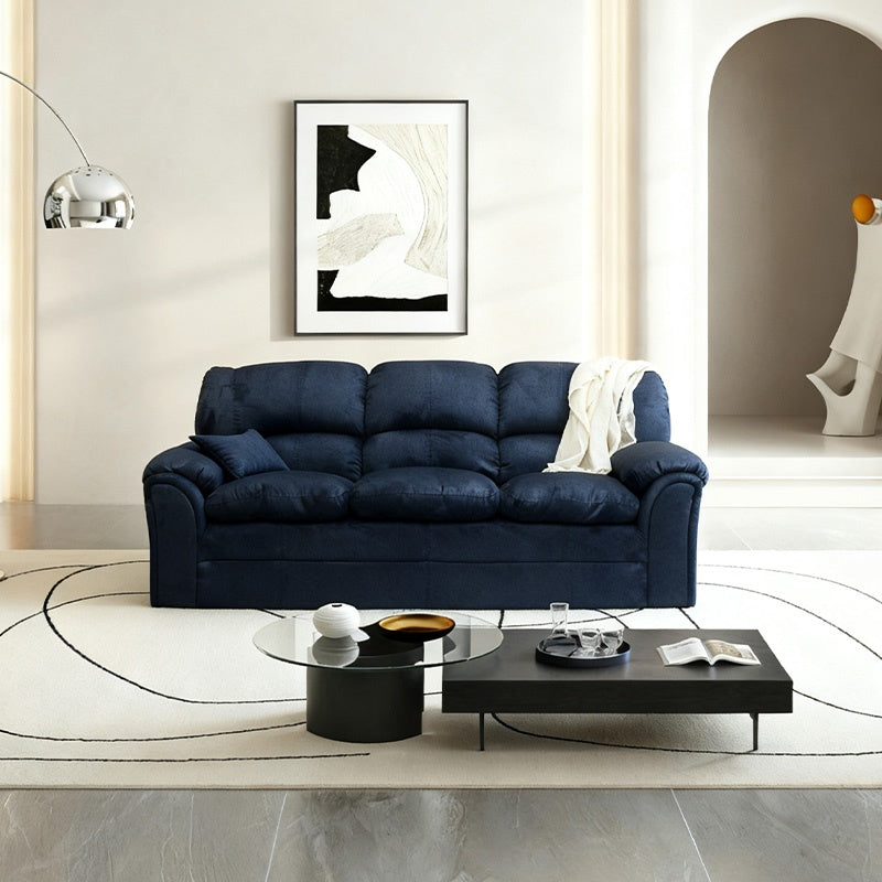 ソファ・ソファー・ 幅約200cm・2人掛け/3人掛け・ファブリック・シンプルデザイン・ネイビー・脚付き・肘掛け・おしゃれ・7日内出荷