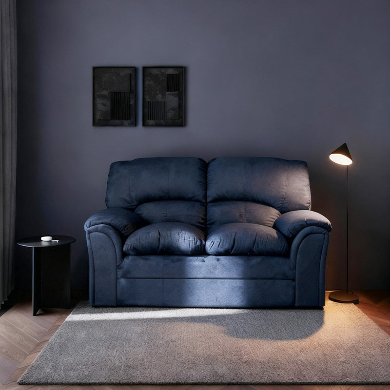 ソファ・ソファー・ 幅約200cm・2人掛け/3人掛け・ファブリック・シンプルデザイン・ネイビー・脚付き・肘掛け・おしゃれ・7日内出荷