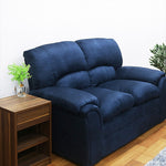 ソファ・ソファー・ 幅約200cm・2人掛け/3人掛け・ファブリック・シンプルデザイン・ネイビー・脚付き・肘掛け・おしゃれ・7日内出荷