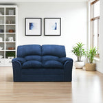 ソファ・ソファー・ 幅約200cm・2人掛け/3人掛け・ファブリック・シンプルデザイン・ネイビー・脚付き・肘掛け・おしゃれ・7日内出荷