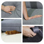 ソファーベッド・収納付き・カウチソファ・3人掛け・ソファーセット・シンプル・コンパクト・北欧スタイル・ファブリック・引き出し付き・テーブル付き・グレー・ブラウン・おしゃれ・7日内出荷