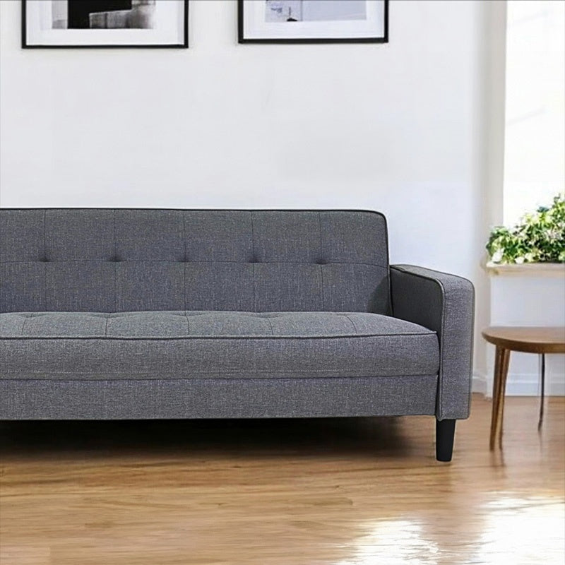 ソファー・ソファ・幅171cm・コンパクト・スタイリッシュ・3人掛け・おしゃれ・・リビングソファ・ブラウン・ミッドセンチュリー・コンパクト・ヴィテージ風・かわいい・布張りソファー・7日内出荷