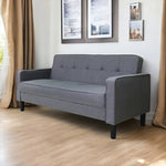 ソファー・ソファ・幅171cm・コンパクト・スタイリッシュ・3人掛け・おしゃれ・・リビングソファ・ブラウン・ミッドセンチュリー・コンパクト・ヴィテージ風・かわいい・布張りソファー・7日内出荷