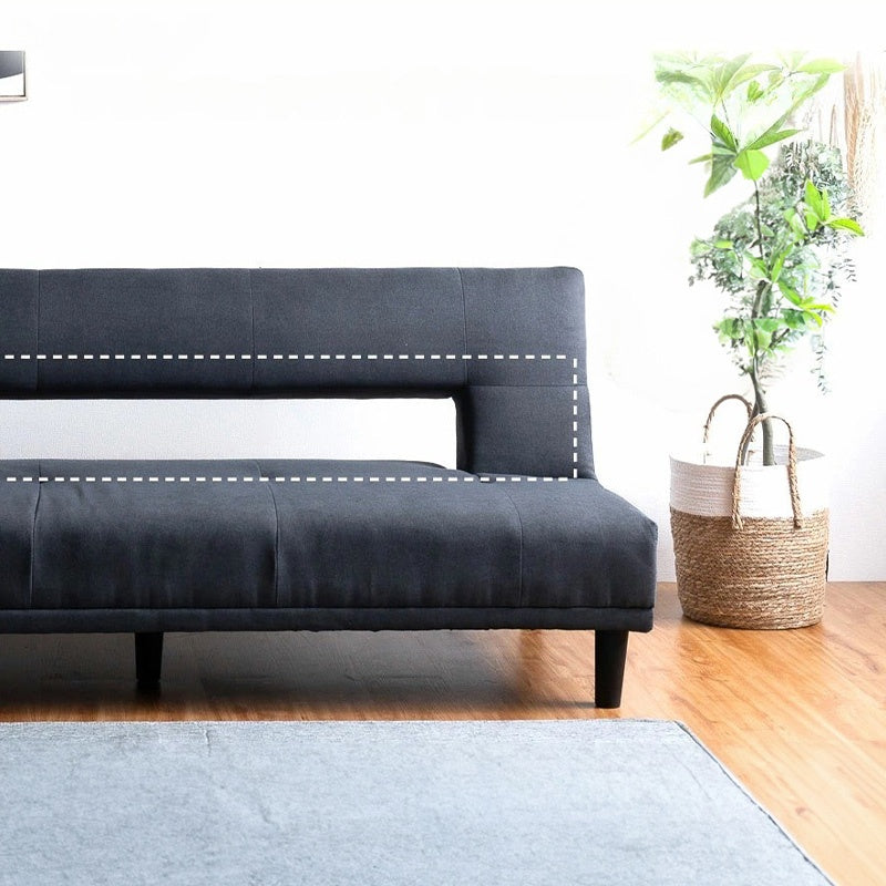 ソファーベッド 3人掛け 幅180cm シングル リクライニング 布製 グレー ブラウン 脚付き シンプル モダン おしゃれ おすすめ リビング 北欧風