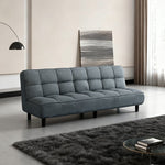 ソファー ソファ おすすめ ソファーベッド 幅188cm ファブリック 3人掛け コンパクト ファブリック 脚付き お掃除ロボ対応 ダークグレー ライトグレー かわいい おしゃれ 北欧風