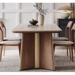 Casaconer | ダイニングテーブル・セラミック天板・木製・リビングテーブル・140・幅140・160・180・4人掛け・6人掛け