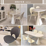 Casaconer | ダイニングチェア・レザー・チェアー・カフェ・おしゃれ・4脚セット・椅子・チェア・イス・北欧・ヴィンテージ・合皮・シンプル・ダイニングチェアー・ダイニング・椅子・グレー・リビング・在宅ワーク・業務用