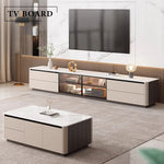 テレビ台 ローボード 160/180cm 完成品 セラミック天板 テレビボード 収納棚 リビング テレビラック パソコン台 大容量 収納 セラミック 奥行き35cm おしゃれ TVボード モダン リビング収納 収納棚 引き出し 北欧 オシャレ 韓国 グレー 高級感