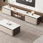 テレビ台 ローボード 160/180cm 完成品 セラミック天板 テレビボード 収納棚 リビング テレビラック パソコン台 大容量 収納 セラミック 奥行き35cm おしゃれ TVボード モダン リビング収納 収納棚 引き出し 北欧 オシャレ 韓国 グレー 高級感