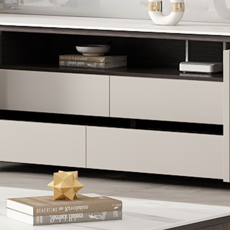 テレビ台 ローボード 160/180cm 完成品 セラミック天板 テレビボード 収納棚 リビング テレビラック パソコン台 大容量 収納 セラミック 奥行き30cm おしゃれ TVボード モダン リビング収納 収納棚 引き出し 北欧 オシャレ 韓国 グレー 高級感