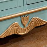 Casaconer | キッチン収納・シェルフ・キッチンラック・キャビネット・食器収納棚・食器棚・キッチンボード・コンパクト・ラック・ファックス台・FAX台・電話台・レディース・可愛いデザイン・姫系・女の子・食器収納・かわいい