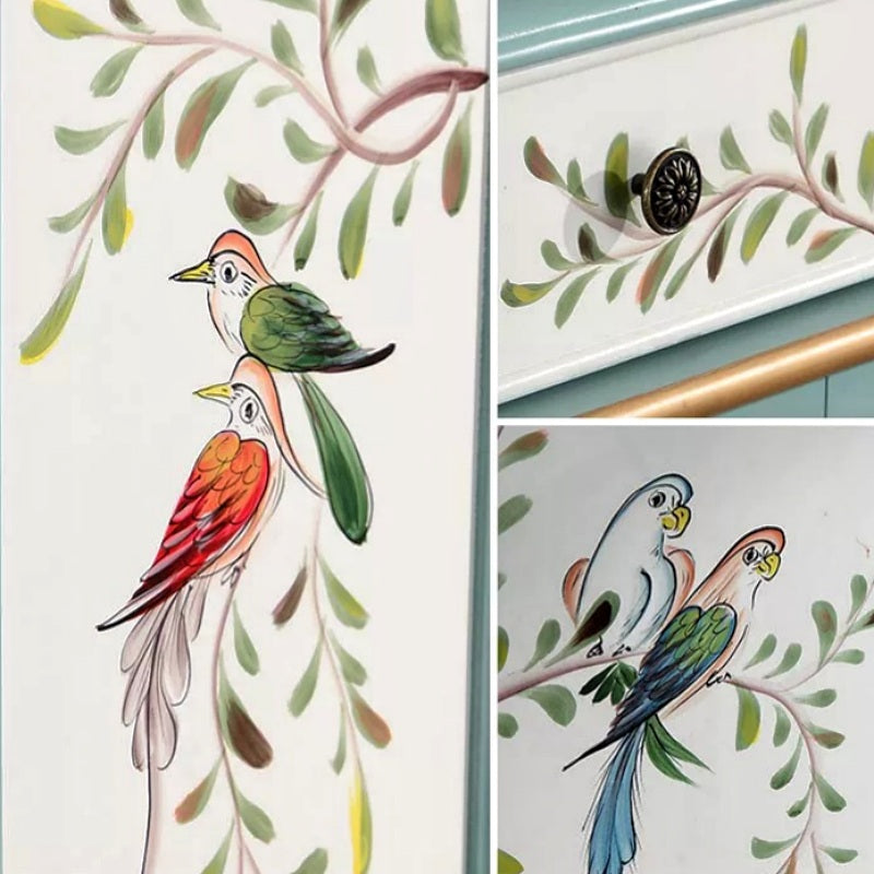 Casaconer | キッチン収納・シェルフ・キッチンラック・キャビネット・食器収納棚・食器棚・キッチンボード・コンパクト・ラック・ファックス台・FAX台・電話台・レディース・可愛いデザイン・姫系・女の子・食器収納・かわいい