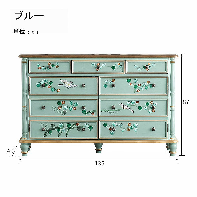 Casaconer | ほぼ完成品・脚の取り付けが必要・キッチン収納・シェルフ・キッチンラック・キャビネット・食器収納棚・食器棚・キッチンボード・コンパクト・ラック・ファックス台・FAX台・電話台・レディース・可愛いデザイン・姫系・女の子・食器収納・かわいい