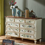 Casaconer | ほぼ完成品・脚の取り付けが必要・キッチン収納・シェルフ・キッチンラック・キャビネット・食器収納棚・食器棚・キッチンボード・コンパクト・ラック・ファックス台・FAX台・電話台・レディース・可愛いデザイン・姫系・女の子・食器収納・かわいい