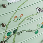 Casaconer | ほぼ完成品・脚の取り付けが必要・キッチン収納・シェルフ・キッチンラック・キャビネット・食器収納棚・食器棚・キッチンボード・コンパクト・ラック・ファックス台・FAX台・電話台・レディース・可愛いデザイン・姫系・女の子・食器収納・かわいい