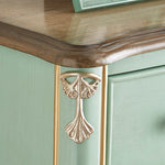 Casaconer | ほぼ完成品・脚の取り付けが必要・キッチン収納・シェルフ・キッチンラック・キャビネット・食器収納棚・食器棚・キッチンボード・コンパクト・ラック・ファックス台・FAX台・電話台・レディース・可愛いデザイン・姫系・女の子・食器収納・かわいい