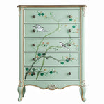 Casaconer | ほぼ完成品・脚の取り付けが必要・キッチン収納・シェルフ・キッチンラック・キャビネット・食器収納棚・食器棚・キッチンボード・コンパクト・ラック・ファックス台・FAX台・電話台・レディース・可愛いデザイン・姫系・女の子・食器収納・かわいい