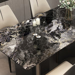 セラミックテーブル セラミック天板 食事テーブル テーブル ホワイト リビングテーブル 幅140/160/180 4人用 6人用 テーブル セラミック 耐高温 お手入れ簡単 耐摩耗