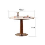 ダイニングテーブル 丸型 120cm 丸 白 大理石 丸テーブル 120 100 80 2人掛け 円形 リビング 食卓テーブル 4人掛け 6人掛け 2人 セラミック天板 コーヒーテーブル アンティーク 円卓 テーブル単品 おしゃれ 韓国 北欧