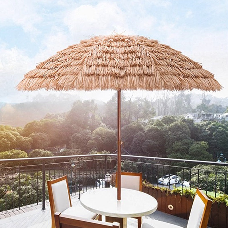 Casaconer | ガーデンパラソル・手動開閉タイプ・丸・幅180cm・日よけ・雨よけ対応・アウトドア