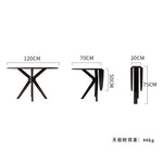 Casaconer | ダイニングテーブル・伸縮・6人・丸テーブル・半円形・120cm・伸長・丸・折りたたみ・90cm・円型・食卓テーブル・食卓テーブル・4人・6人掛け・おしゃれ・モダン・リビング・天然木・ブラック・ホワイト・省スペース