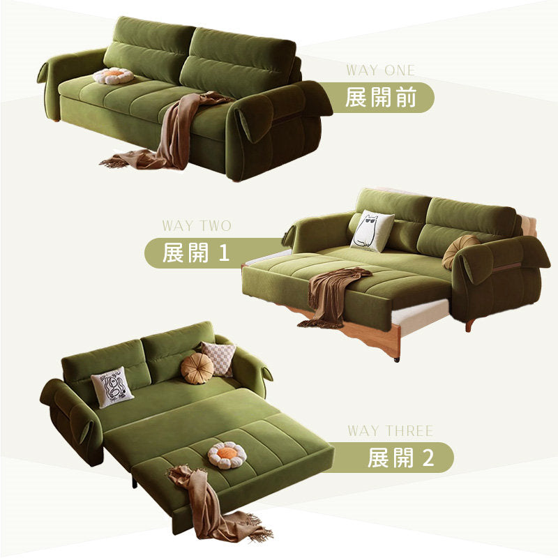 Casaconer | ソファーベッド・北欧・モダン・おしゃれ・リビングソファー・ダイニングソファー・3人掛け