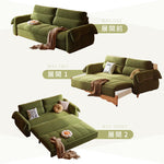 Casaconer | ソファーベッド・北欧・モダン・おしゃれ・リビングソファー・ダイニングソファー・3人掛け