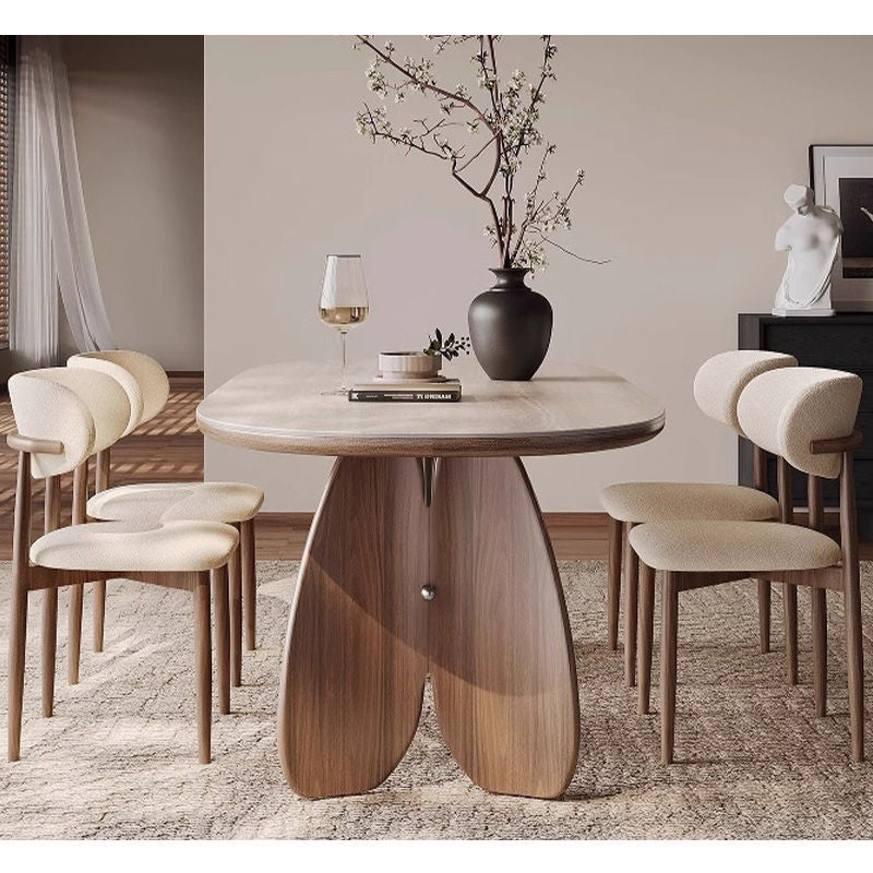 Casaconer | ダイニングテーブル・セラミック・モダン・幅140・幅160・4人掛け・6人掛け・大理石柄