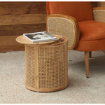 Casaconer | 完成品・ナイトテーブル・サイドテーブル・ベッドサイドチェスト・ベッドサイド・木製・収納・おしゃれ・コンセント・引き出し・シンプル・モダン・ナチュラル・寝室収納・読書・スリム・コンパクト・ダークブラウン・ナチュラル