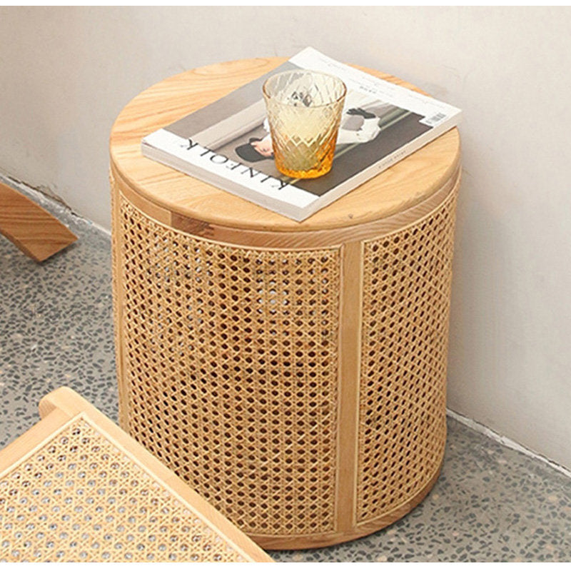 Casaconer | 完成品・ナイトテーブル・サイドテーブル・ベッドサイドチェスト・ベッドサイド・木製・収納・おしゃれ・コンセント・引き出し・シンプル・モダン・ナチュラル・寝室収納・読書・スリム・コンパクト・ダークブラウン・ナチュラル