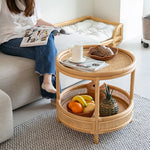 Casaconer | センターテーブル・ラタン・ナチュラル・北欧・シンプル・リビングテーブル・リビング