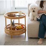 Casaconer | センターテーブル・ラタン・ナチュラル・北欧・シンプル・リビングテーブル・リビング