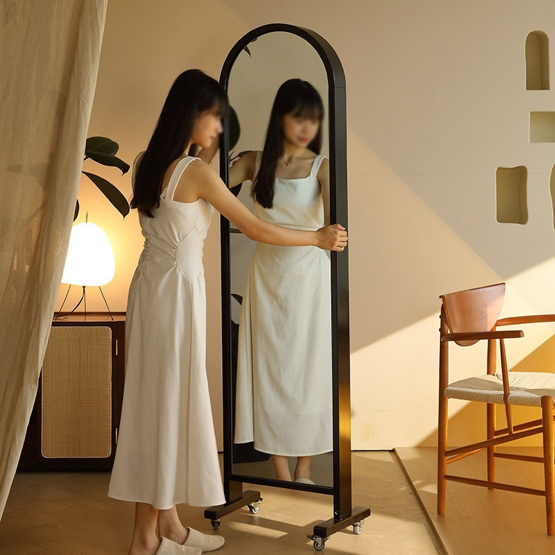 Casaconer | 全身鏡・大型・鏡・スタンドミラー・ミラー・姿見鏡・姿見・全身・ワイド・大きい・おしゃれ・韓国・かわいい・玄関・リビング・子供部屋・一人暮らし・薄型・ダンス・ヨガ・筋トレ・ナチュラル・木目調