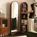 Casaconer | 全身鏡・大型・鏡・スタンドミラー・ミラー・姿見鏡・姿見・全身・ワイド・大きい・おしゃれ・韓国・かわいい・玄関・リビング・子供部屋・一人暮らし・薄型・ダンス・ヨガ・筋トレ・ナチュラル・木目調