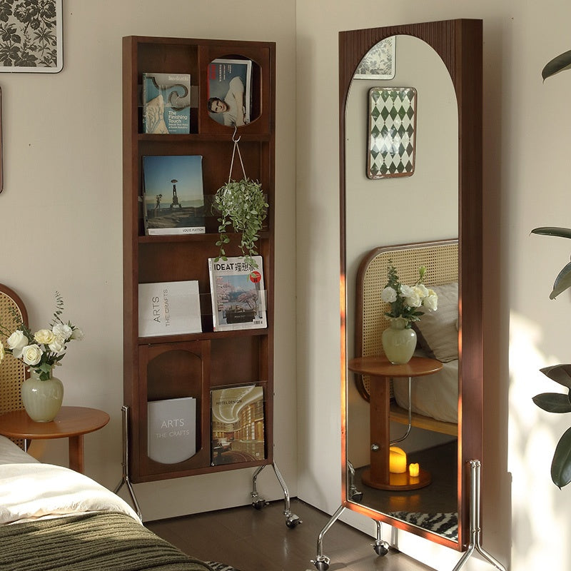 Casaconer | 完成品・全身鏡・大型・鏡・スタンドミラー・ミラー・姿見鏡・姿見・全身・ワイド・大きい・おしゃれ・韓国・かわいい・玄関・リビング・子供部屋・木製・天然木・一人暮らし・薄型・ダンス・ヨガ・筋トレ・ナチュラル