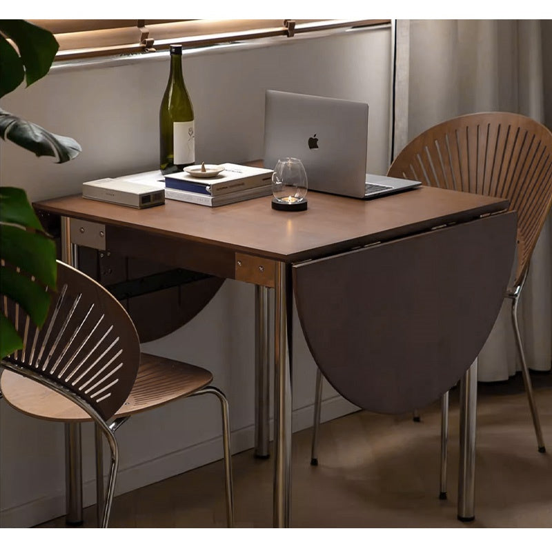 ダイニングテーブル・天然木・折りたたみ・おしゃれ・モダン・6人・150cm・4人・6人掛け