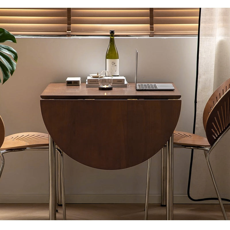 ダイニングテーブル・天然木・折りたたみ・おしゃれ・モダン・6人・150cm・4人・6人掛け