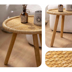 Casaconer | センターテーブル・ラタン・ナチュラル・北欧・シンプル・リビングテーブル・リビング