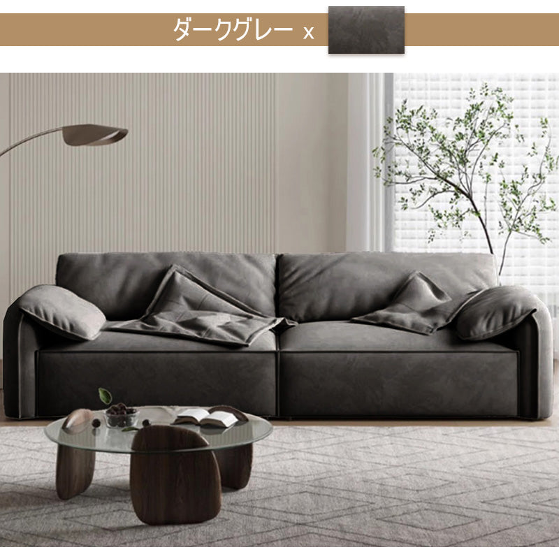 ソファ,3人掛け,4人掛け,ファブリック,ソファー,ローソファ, おしゃれ,人気,モダン,カラー,ダークグレー