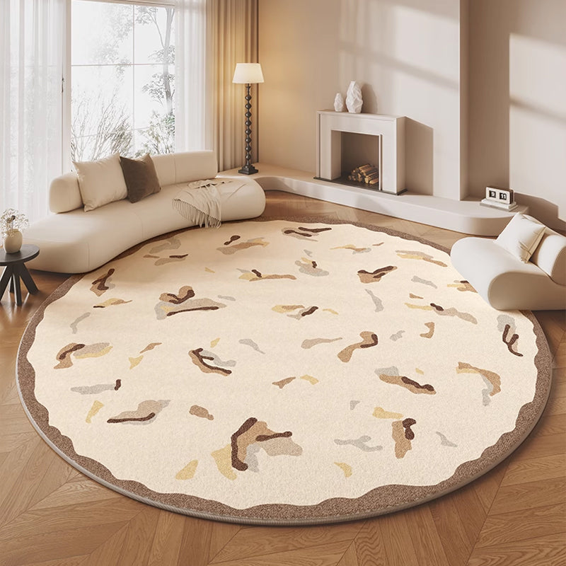 Casaconer | カーペット・洗える・2畳・3畳・滑り止め・北欧・ラグ・厚手・オールシーズン直径120cm・160cm・200cm・300cm・ラグマット・オシャレ・滑り止め付・マット・ラグカーペット・北欧・おしゃれ・ラグ・ウォッシャブル・リビング・夏