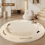 Casaconer | カーペット・洗える・2畳・3畳・滑り止め・北欧・ラグ・厚手・オールシーズン直径120cm・160cm・200cm・300cm・ラグマット・オシャレ・滑り止め付・マット・ラグカーペット・北欧・おしゃれ・ラグ・ウォッシャブル・リビング・夏